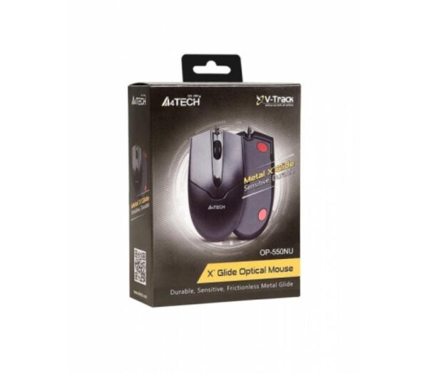 Mouse A4tech wired, OP-550NU-1, negru