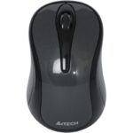 Mouse A4tech, wireless, 1000 dpi, butoane/scroll 3/1, gri - G3-280A-GG