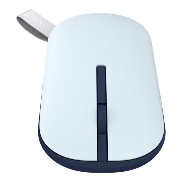 Mouse ASUS Marshmallow MD100, wireless, blue - 90XB07A0-BMU000