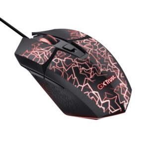 Mouse cu fir Trust GXT 113 Felox, rezolutie maxima 6400 DPI - TR-25749