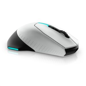 Mouse Dell Alienware Gaming AW610M, wireless, Lunar Light - 545-BBCN