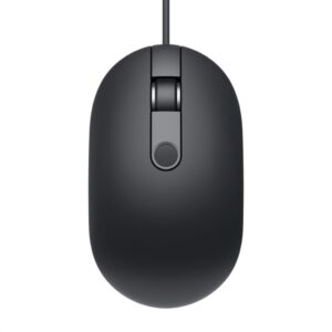 Mouse DELL MS819 Fingerprint Reader, negru - 570-AARY