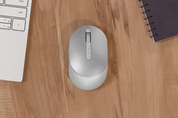 Mouse Dell Premier, Rechargeable Wireless, argintiu - 570-ABLO