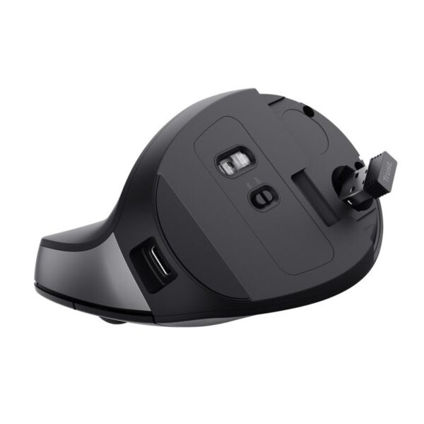 Mouse ergonomic fara fir Trust Bayo II, rezolutie maxima 2400 DPI - TR-25145