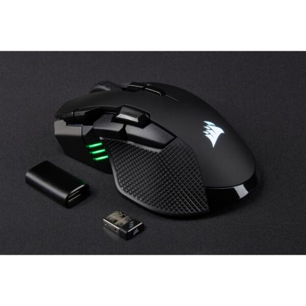 Mouse Gaming Corsair IRONCLAW RGB, wireless, negru - CH-9317011-EU