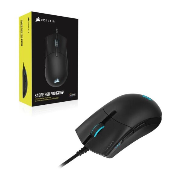 Mouse Gaming Corsair Sabre RGB Pro Champion Series, wired, negru - CH-9303111-EU