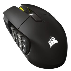 Mouse Gaming CORSAIR SCIMITAR ELITE WIRELESS SE, Gun metal - CH-9314014-WW