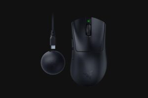 Mouse gaming Razer DeathAdder V4 Pro, rezolutie maxima 45000 DPI - RZ01-05330100-R3G1