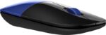 Mouse HP Z3700, Wireless, Dragonfly Blue - V0L81AA