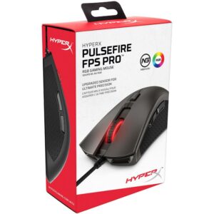 Mouse HyperX Gaming Pulsefire FPS Pro, cu fir, gri - 4P4F7AA