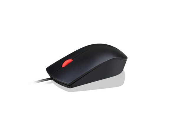 Mouse Lenovo Optical Wheel Mouse, 1600 DPI, Wired, Black - 4Y50R20863