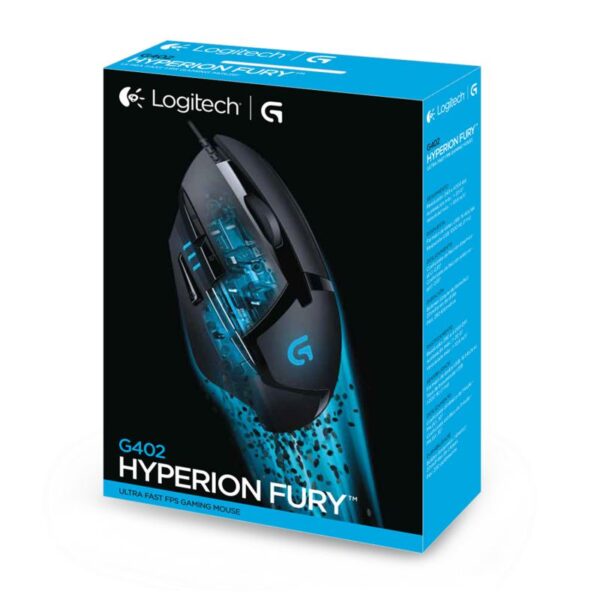Mouse LOGITECH G402 Hyperion Fury Negru - G402-910-004068
