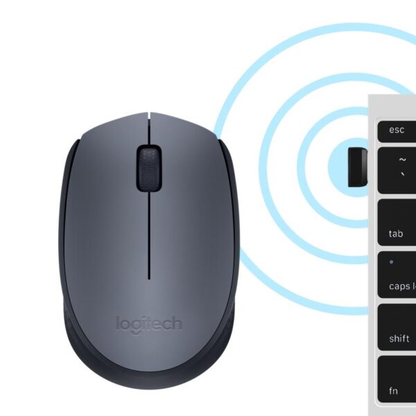 Mouse Logitech M170 WS 1000 DPI, gri - 910-004642