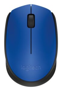 Mouse Logitech M171, wireless, rezolutie 1000 DPI, albastru - 910-004640