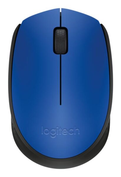 Mouse Logitech M171, wireless, rezolutie 1000 DPI, albastru - 910-004640