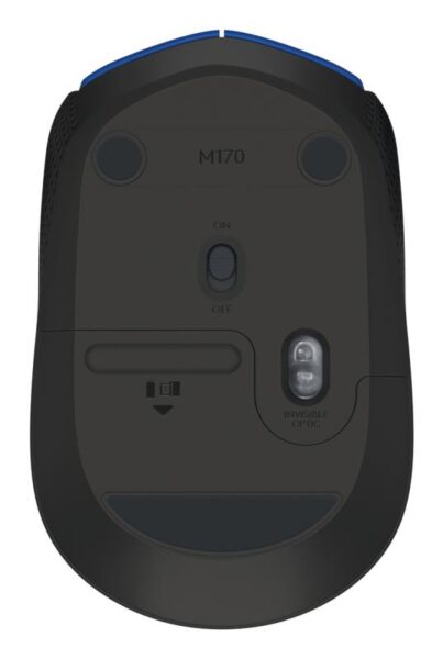 Mouse Logitech M171, wireless, rezolutie 1000 DPI, albastru - 910-004640