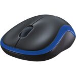 Mouse Logitech M185 Wireless, 1000 DPI, albastru - 910-002239