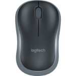 Mouse Logitech M185 Wireless, rezolutie 1000 DPI, negru - 910-002238