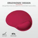 Mouse pad Trust BigFoot Mouse Pad, Small, red - TR-20429