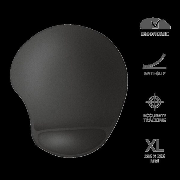 Mouse pad Trust Bigfoot XL, cu gel pad, negru - TR-23728
