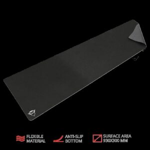 Mouse pad Trust GXT 758 Gaming Mouse Pad XXL, negru - TR-21569