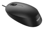 Mouse Philips SPK7207, cu fir, optic, 1200 DPI, negru