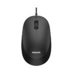 Mouse Philips SPK7207BL, USB 2.0, optic, 1000 DPI, 1.5m, negru