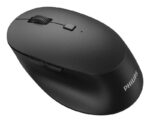Mouse Philips SPK7607, ergonomic, wireless, silent, negru