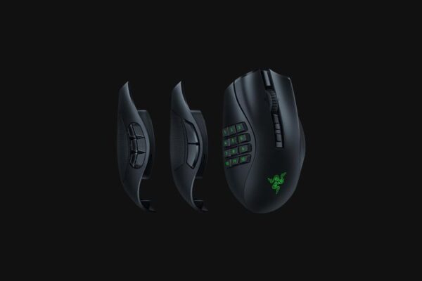 Mouse Razer Naga V2 PRO Connectivity Razer HyperSpeed Wireless - RZ01-04400100-R3G1