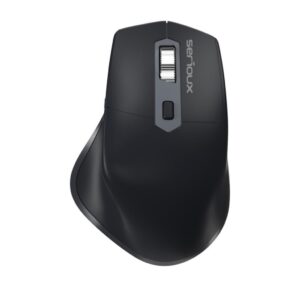 Mouse Serioux Apex 166 Wireless reincarcabil USB-C, Negru - SRXM-APX166-BK