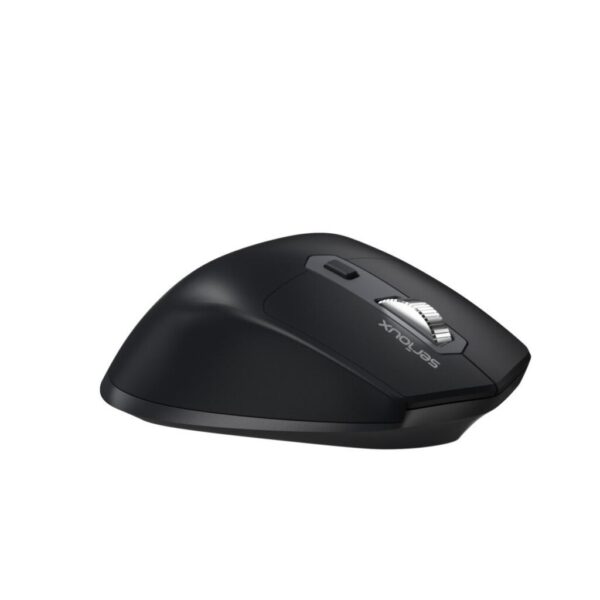 Mouse Serioux Apex 166 Wireless reincarcabil USB-C, Negru - SRXM-APX166-BK