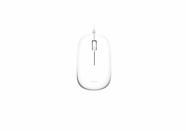 Mouse Serioux cu fir, optic, Noblesse 9800M, 1000dpi, alb-gri - SRX9800WHT