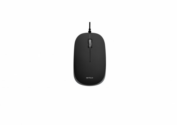 Mouse Serioux cu fir, optic, Noblesse 9800M, 1000dpi, negru-gri - SRX9800BGR