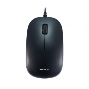 Mouse Serioux cu fir, optic, Noblesse 9800M, 1000dpi, negru - SRX9800MBK