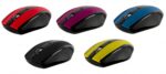 Mouse Serioux, Rainbow 400, fara fir, USB, senzor optic - SRXM-RBM400W-BK