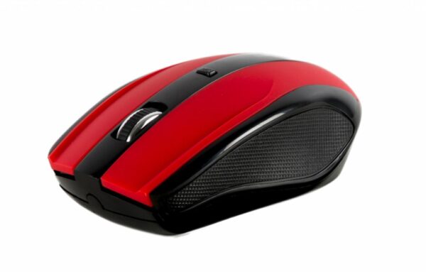 Mouse Serioux, Rainbow 400, fara fir, USB, senzor optic - SRXM-RBM400W-RD