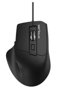 MOUSE SERIOUX SRXM-OPM168 Mouse optic cu fir USB 6D Culoare