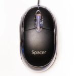 MOUSE Spacer, PC sau NB, cu fir, USB, optic, 800 dpi - SPMO-080