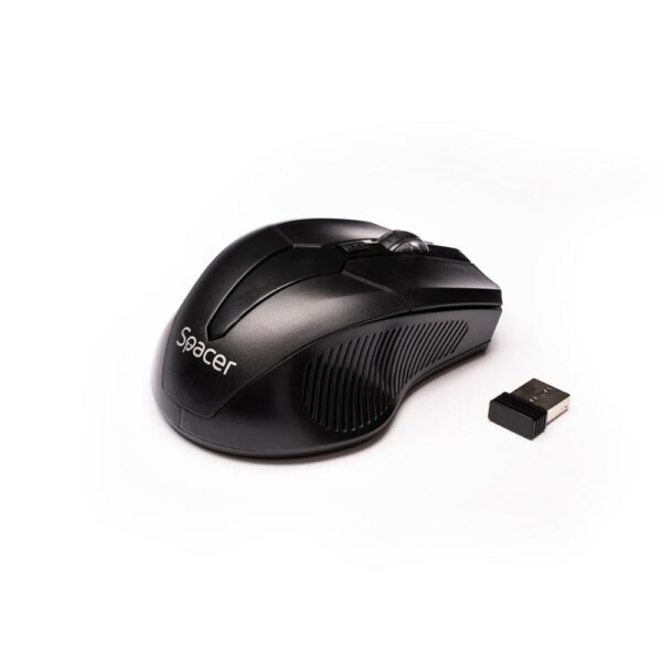 MOUSE Spacer, PC sau NB, fara fir, USB 2.4 GHz, optic, 1600 dpi - SPMO-W02