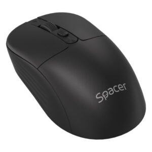 Mouse Spacer wireless, rezolutie 1600DPI, butoane/scroll 4/1 - SPMO-WS03-BT
