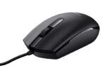 Mouse Trust Basi, cu fir, negru - TR-24271