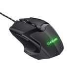 Mouse Trust Basics gaming cu fir, 4800 DPI, negru - TR-24749