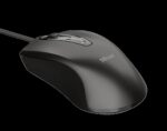 Mouse Trust Carve, USB Mouse, negru - TR-23733