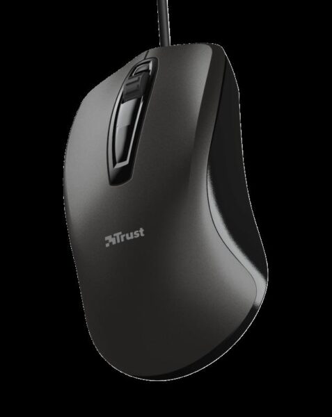 Mouse Trust Carve, USB Mouse, negru - TR-23733