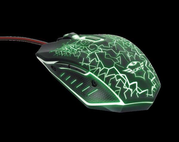 Mouse Trust GXT 105 Izza Illuminated Gaming, cu fir, RGB - TR-21683