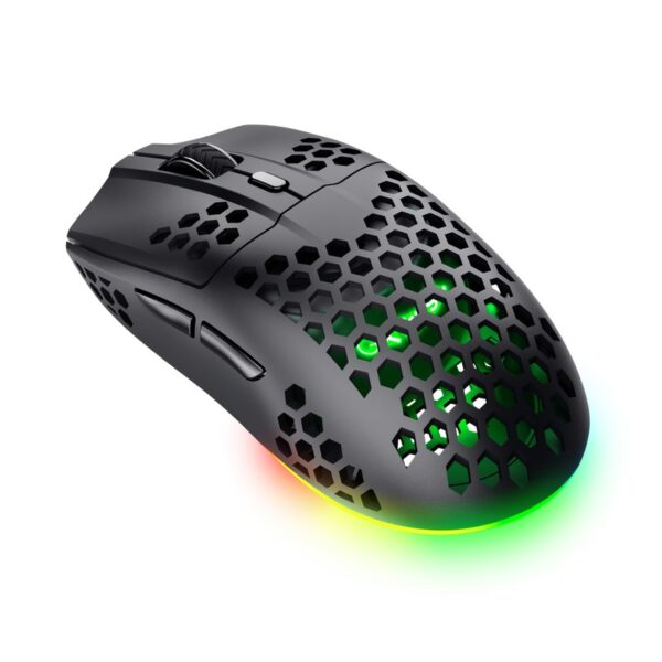 Mouse Trust GXT 929 Helox, wireless, rezolutie maxima 4800 DPI, negru - TR-25307