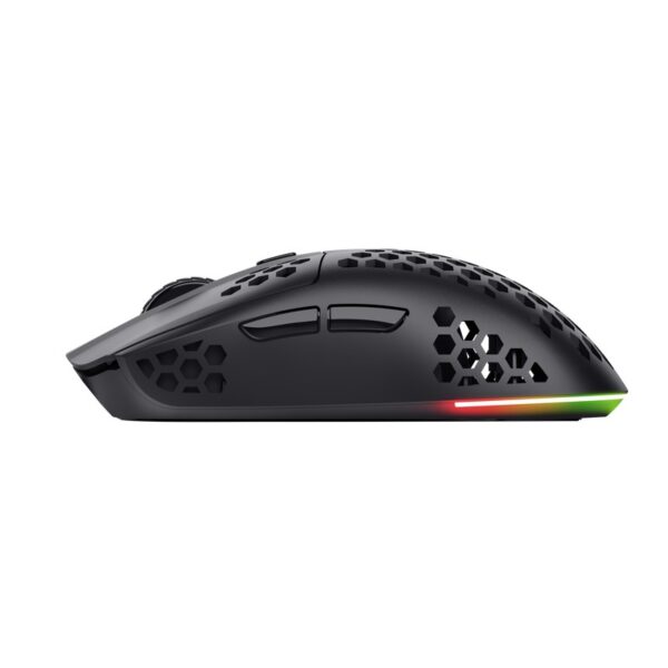 Mouse Trust GXT 929 Helox, wireless, rezolutie maxima 4800 DPI, negru - TR-25307