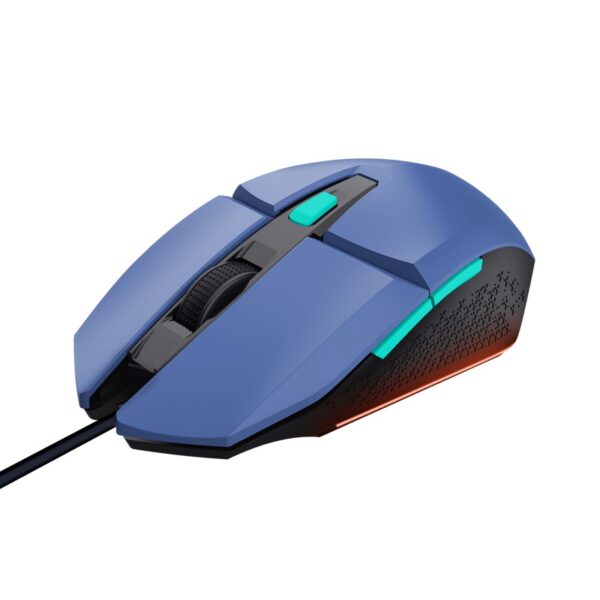 Mouse Trust GXT110W Felox cu fir 400 DPI, albastru - TR-25067