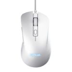 Mouse Trust GXT924W YBAR+ 25600 DPI, alb - TR-24891