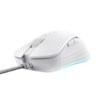 Mouse Trust GXT924W YBAR+ 25600 DPI, alb - TR-24891